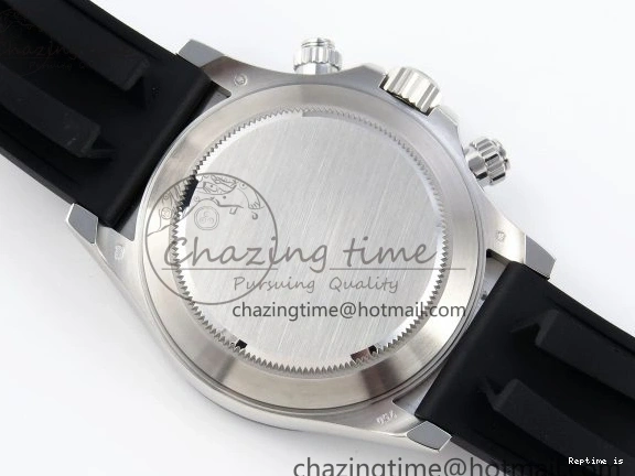 1225 Premium DAYTONA 116519 SS OMF BEST EDITION BLACK DIAL ON OYSTERFLEX STRAP A7750 (SLIM MOVEMENT) 1788